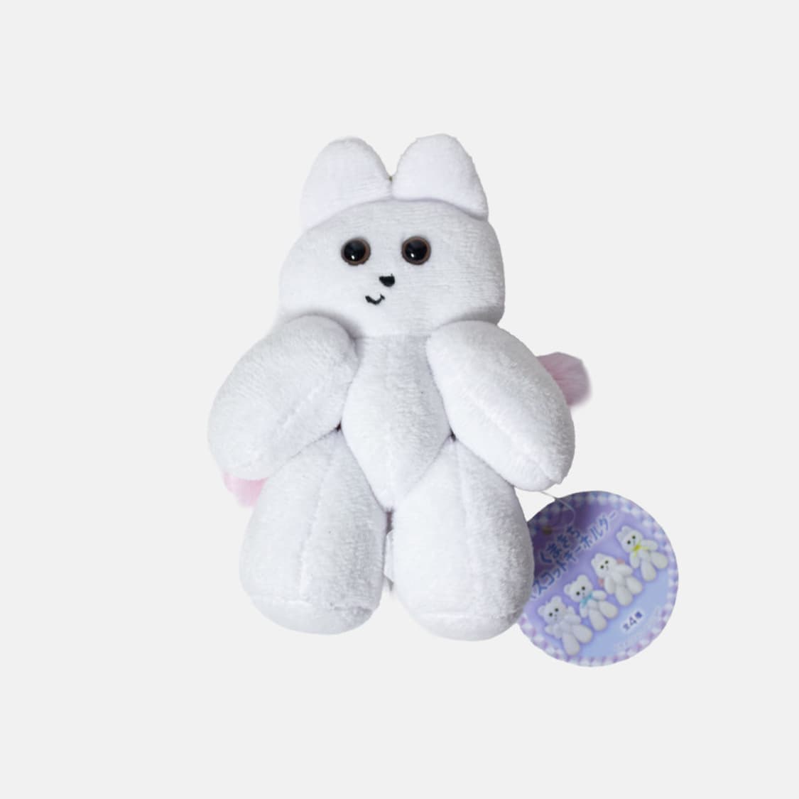 쿠마키치 킨타로 핑크 천사 날개 마스코트 인형 키링 상품이미지1