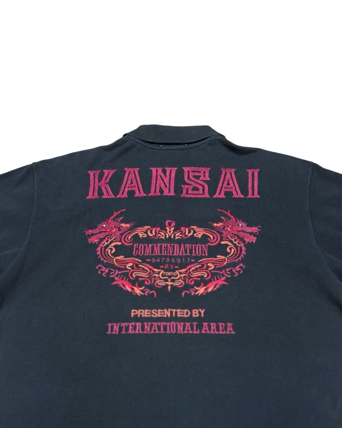 Kansai Yamamoto Embroidery Polo Shirt 상품이미지4