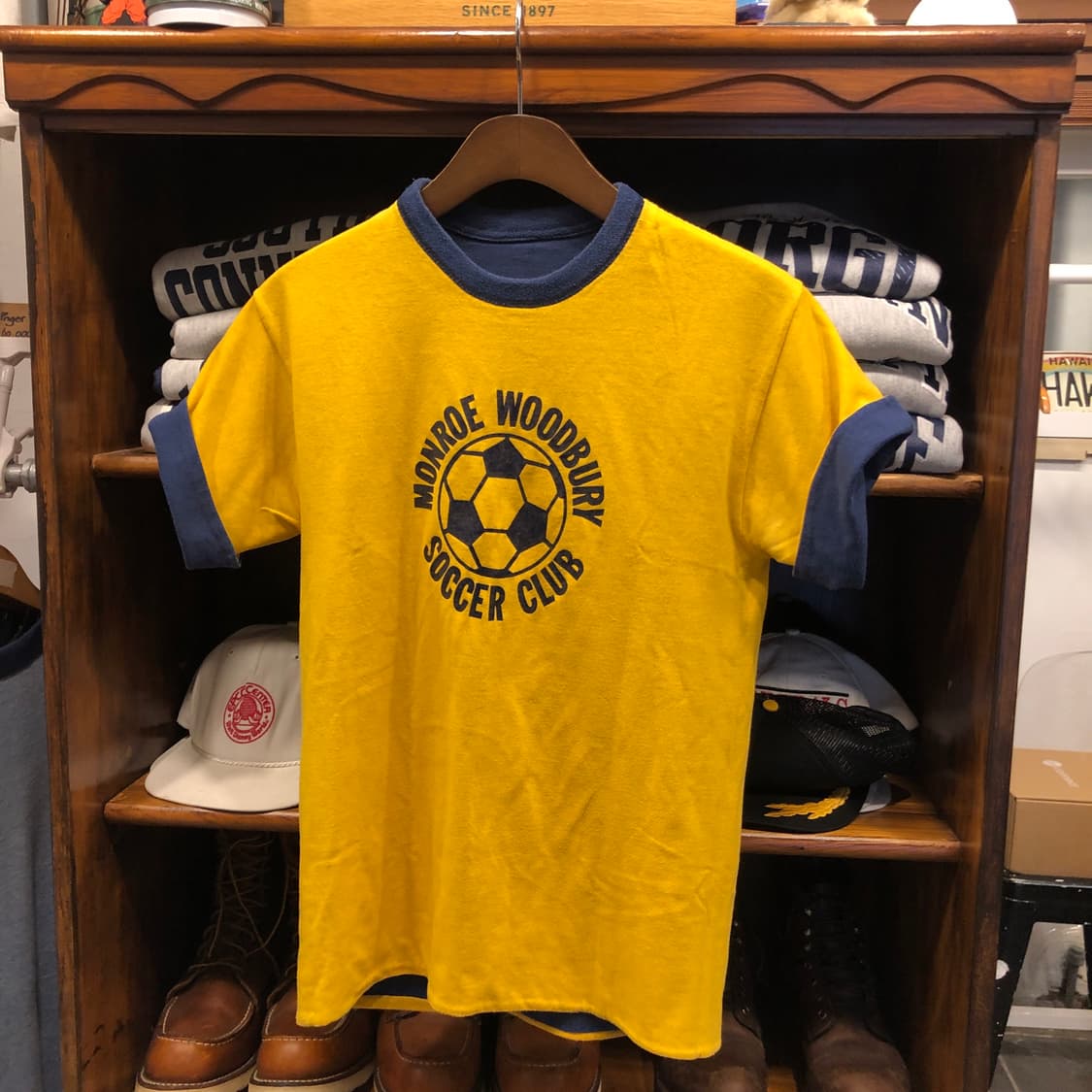60s/80s Reversible T-shirt-M 상품이미지4