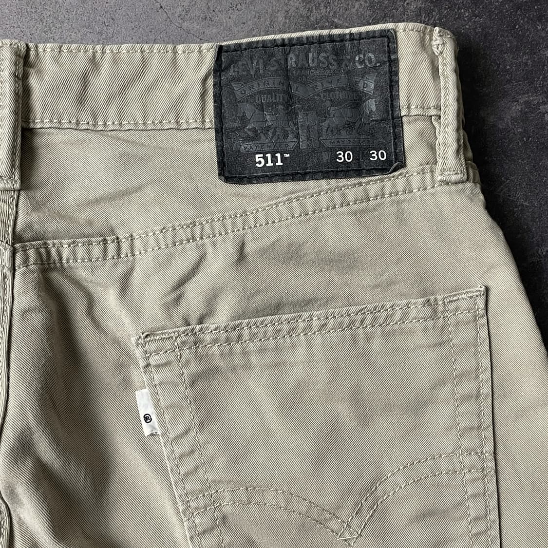 LEVI'S 리바이스511 슬림 스트레이트핏 코튼 팬츠 A00638 상품이미지8