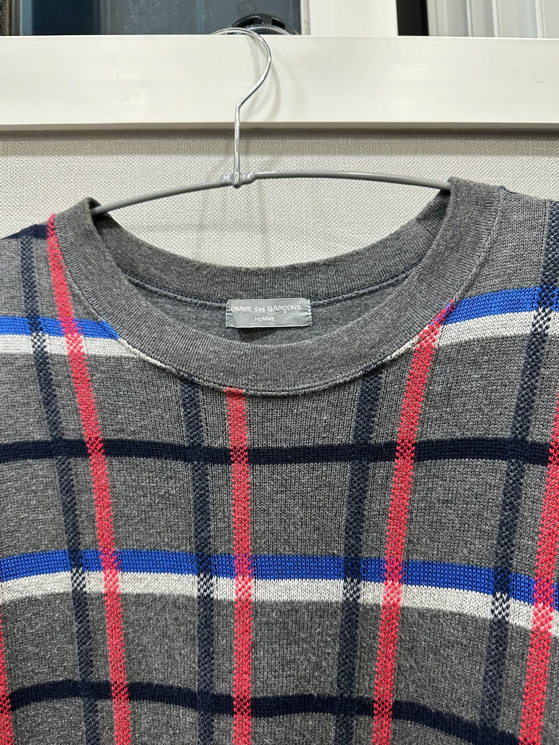 Comme des garcons homme - check knit 상품이미지3