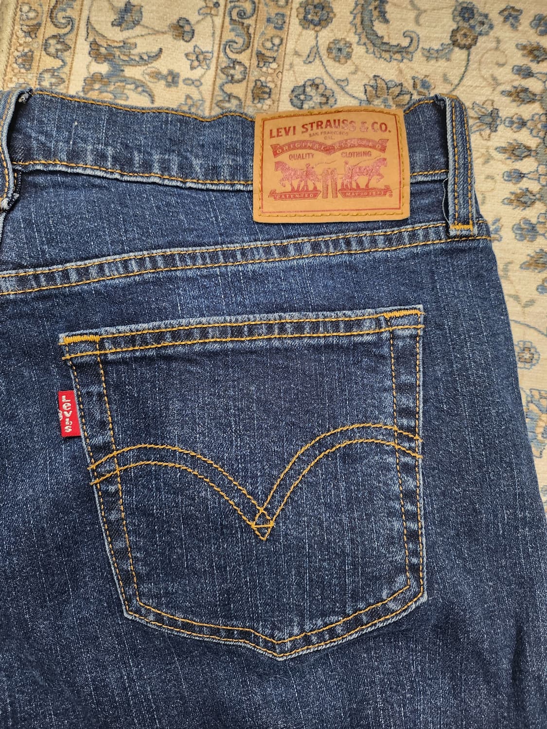 리바이스 데미지 데님팬츠 28 상품이미지2