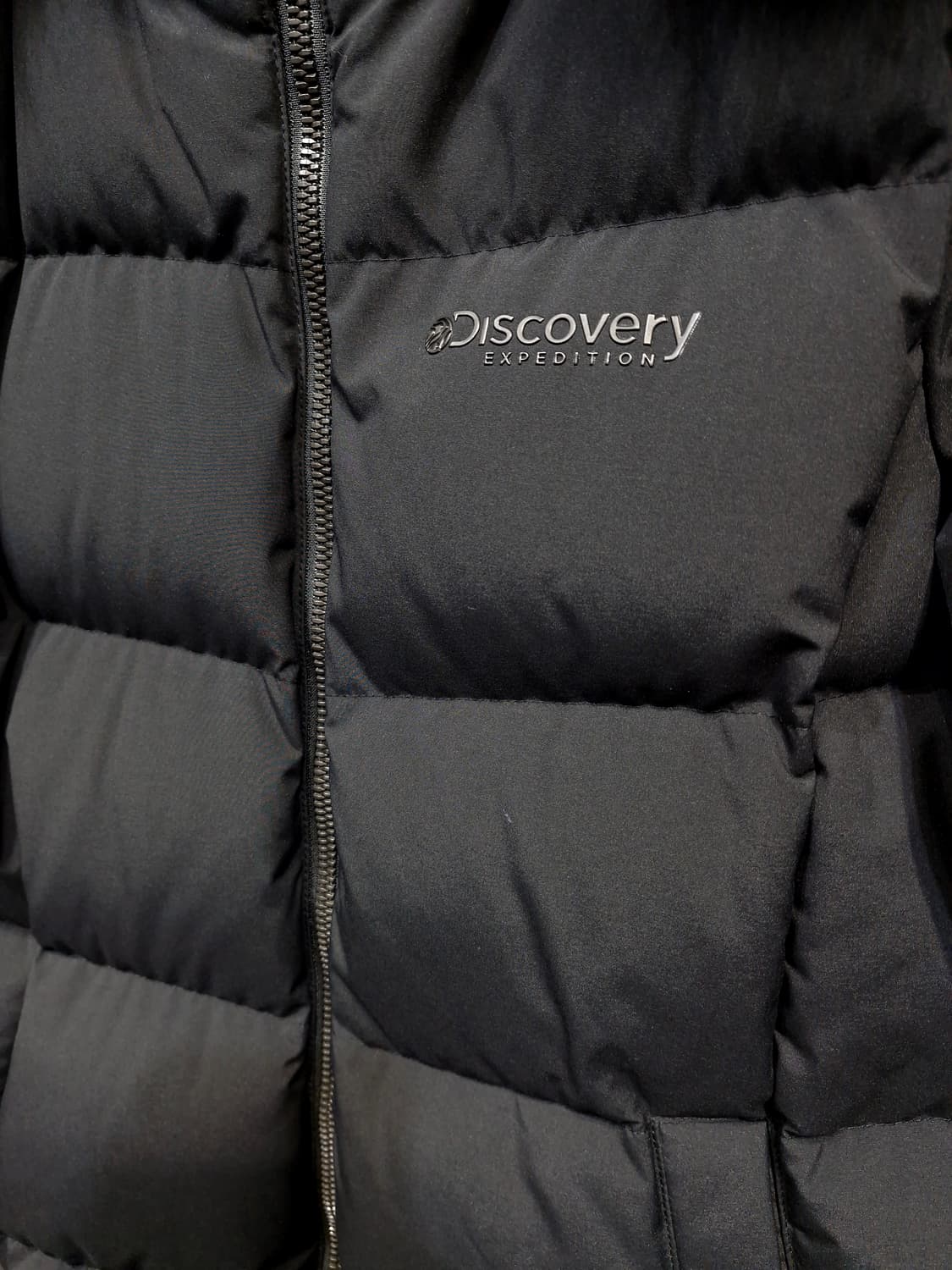 디스커버리 벨티드 라쿤퍼 후드 구스다운 롱패딩(95) 상품이미지5