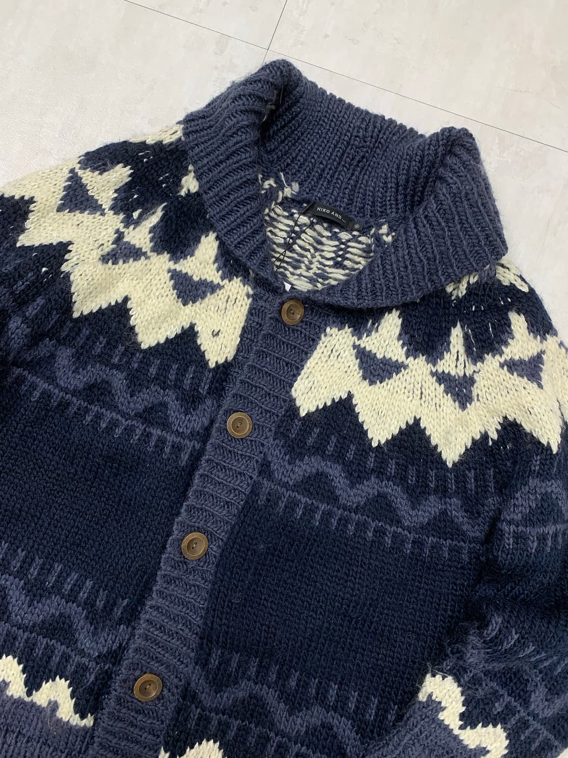 niko and 패턴 니트 가디건 #248 상품이미지2