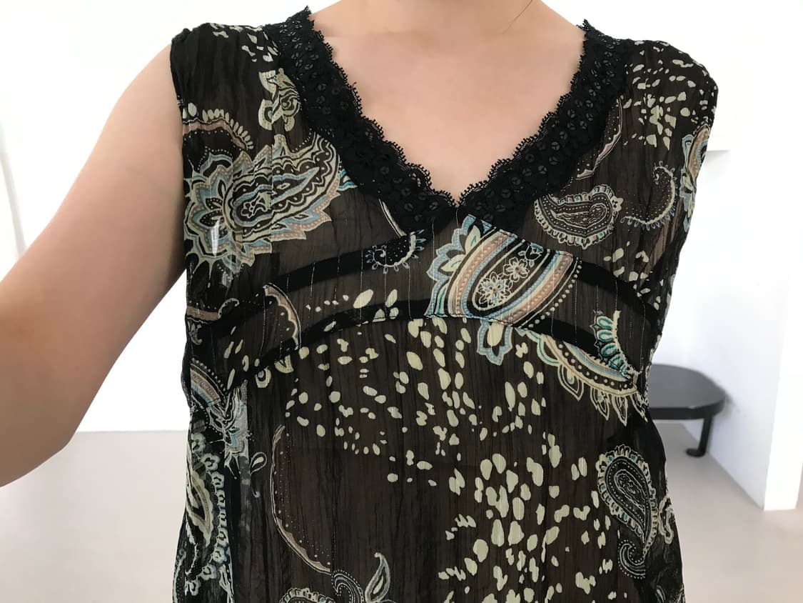 vintage paisley lace one-piece 상품이미지3