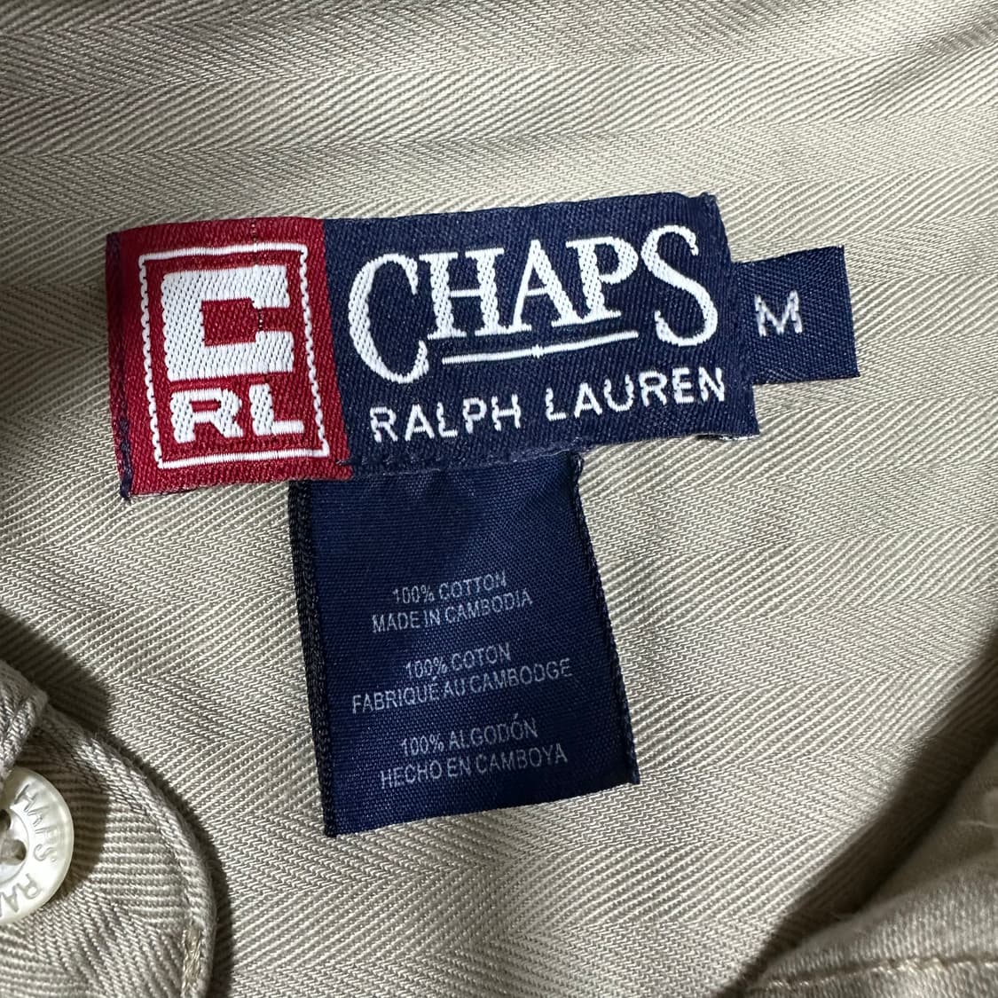 ✨ (바배) CHAPS 월계수 셔츠  상품이미지3