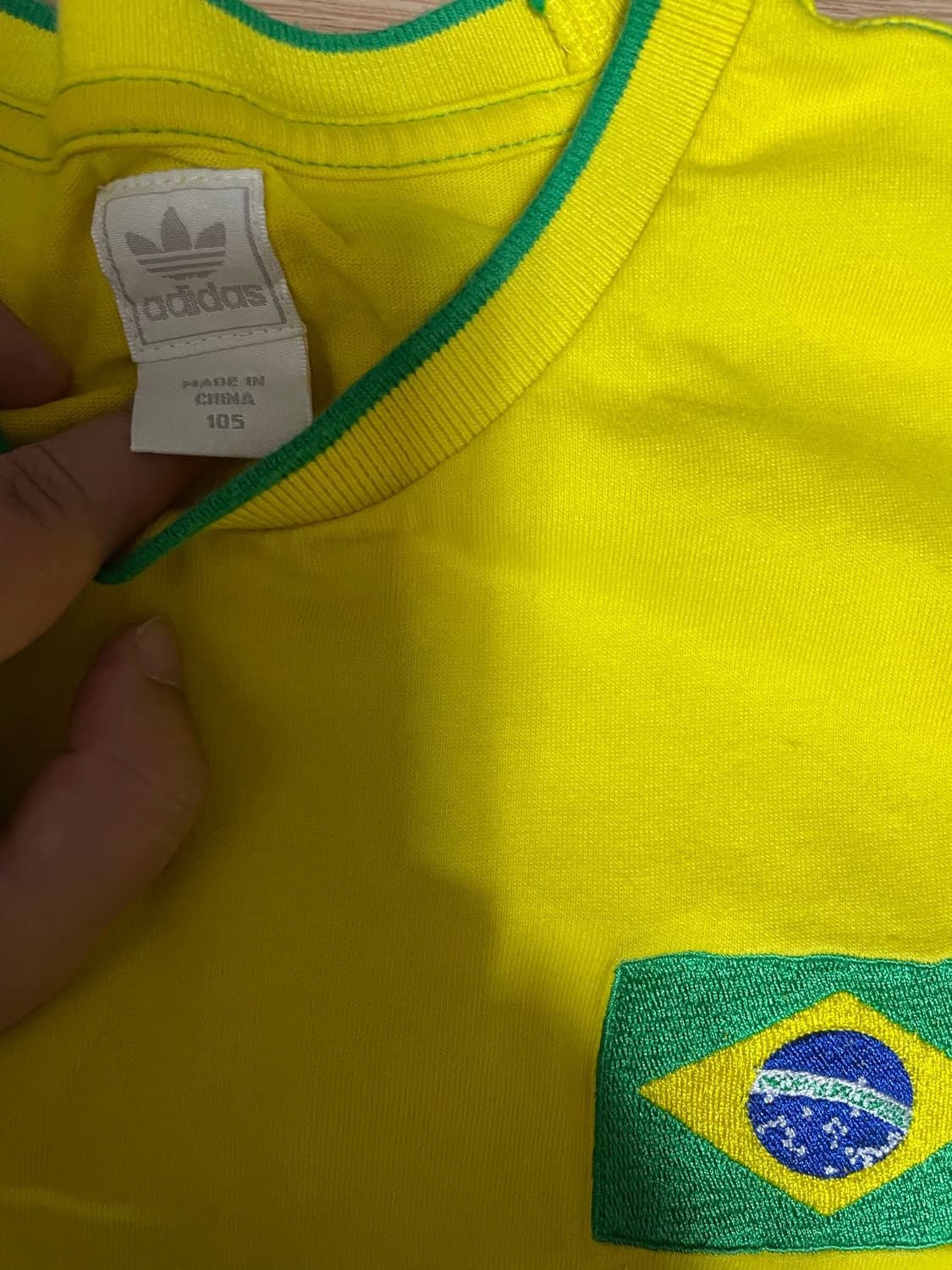 아디다스 브라질 축구 반팔 105 fc 반팔티 상품이미지3