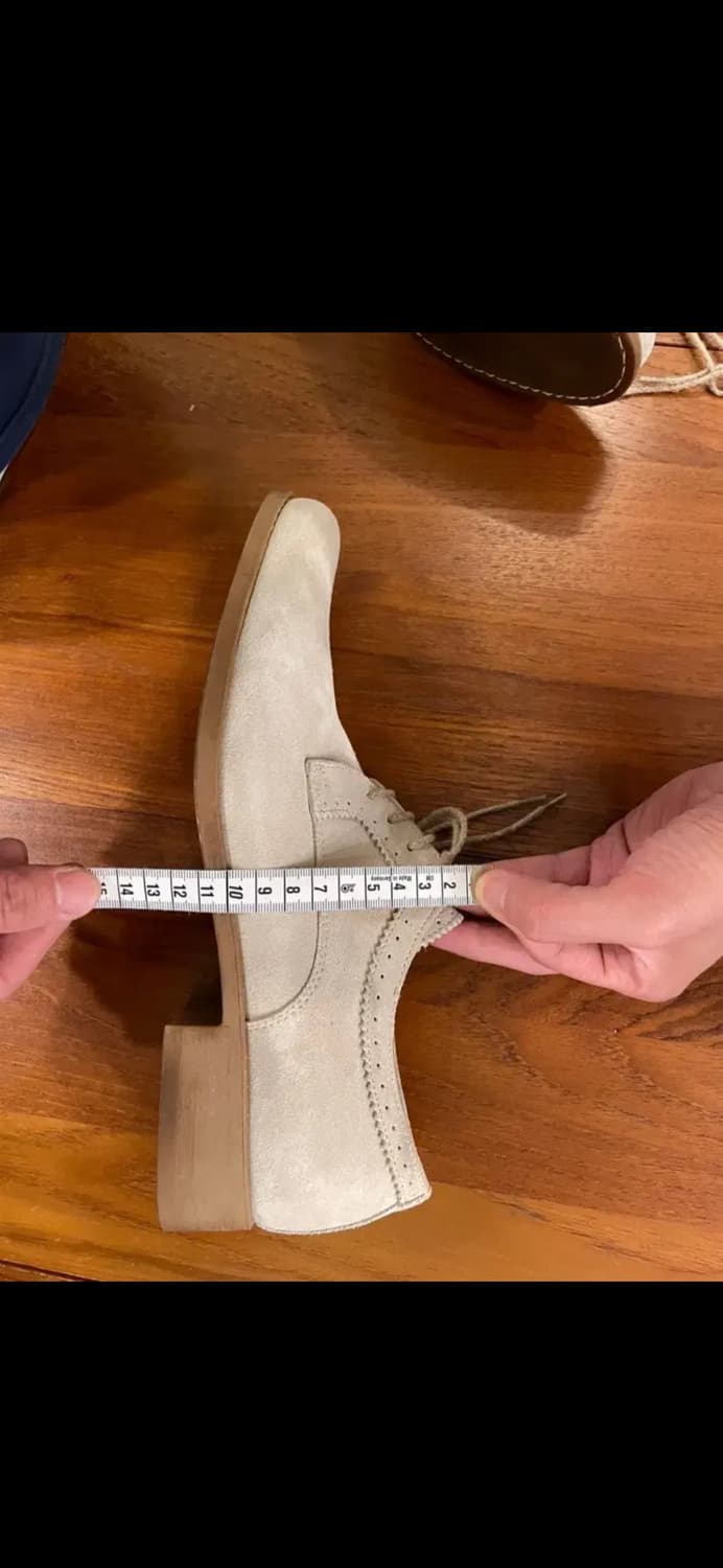 Barneys New York 스웨이드 윙팁 슈즈 바니스뉴욕 더비 상품이미지7