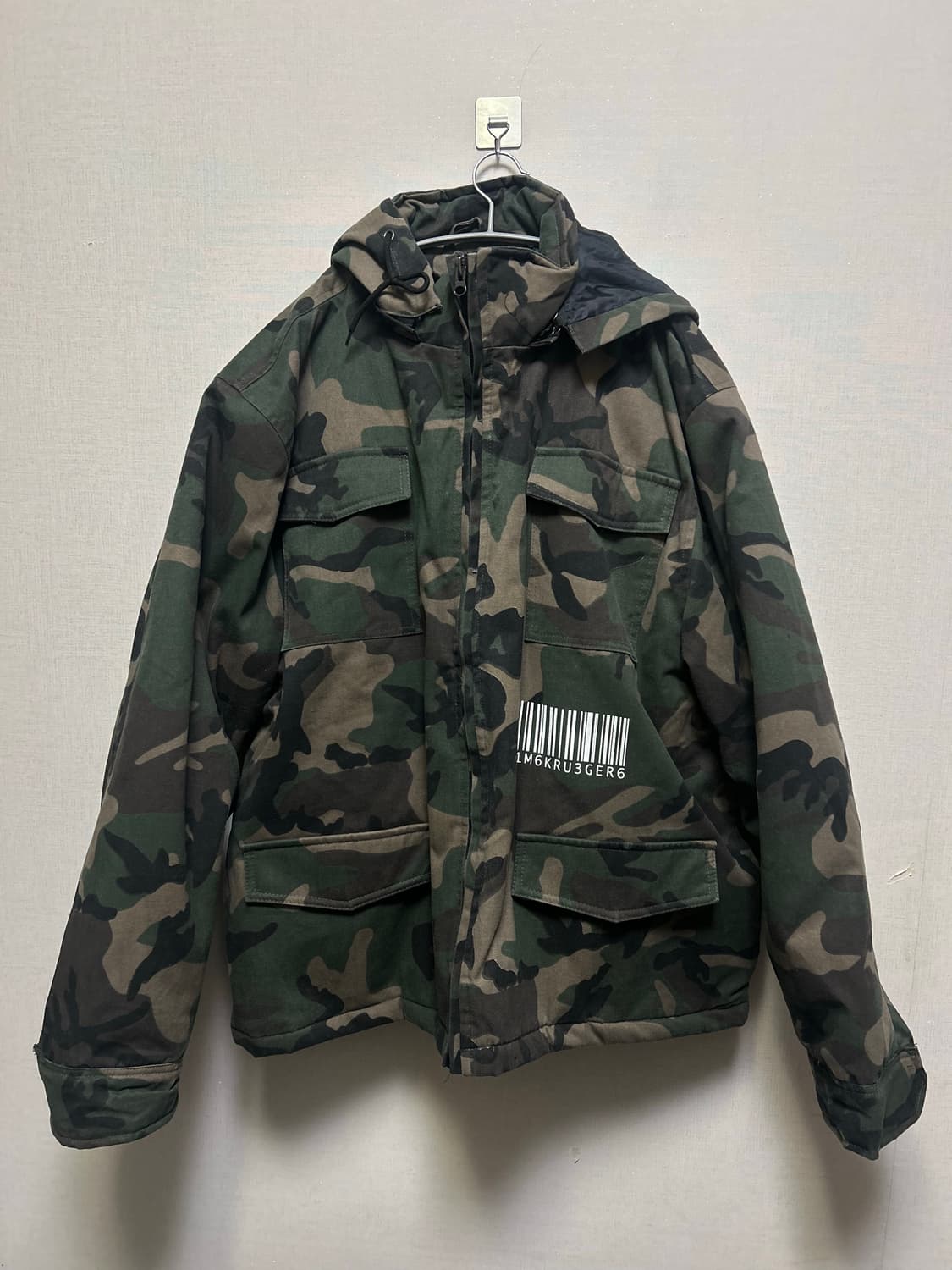 KIM KRUEGER CAMO JACKET -XL 상품이미지1
