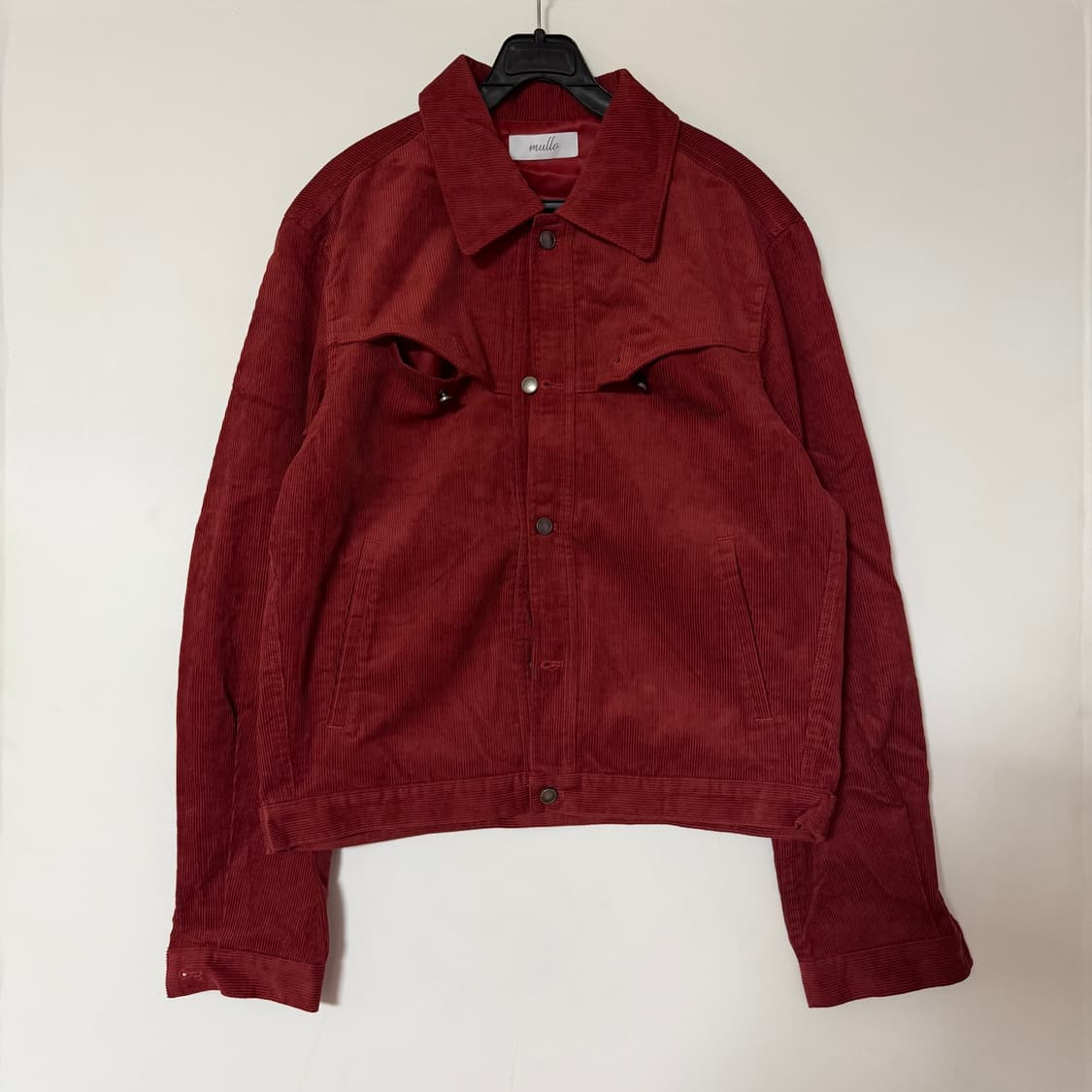 새상품 남자 코듀로이 자켓 (버건디) 상품이미지1