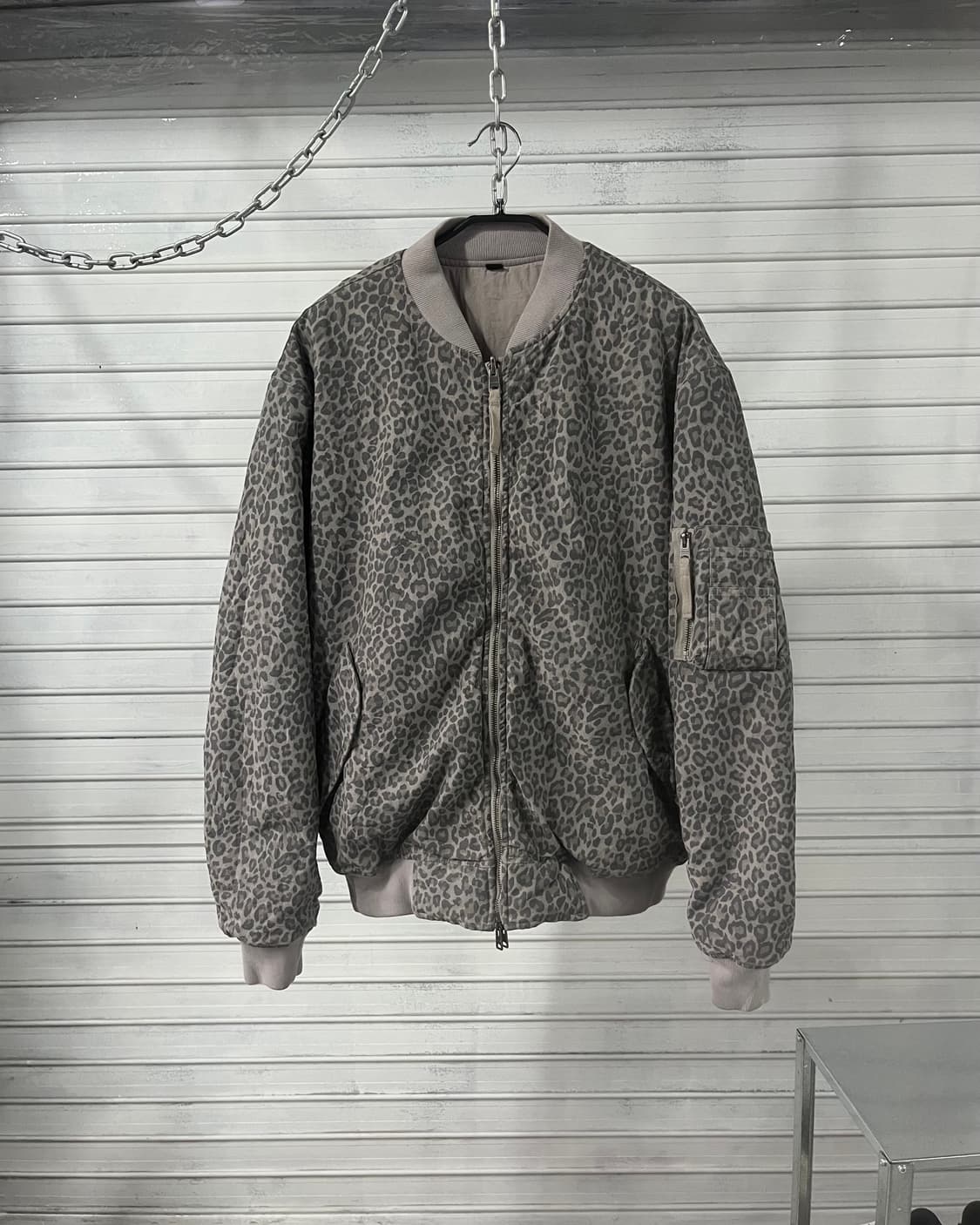 All Saints leopard ma-1 bomber jacket 상품이미지3
