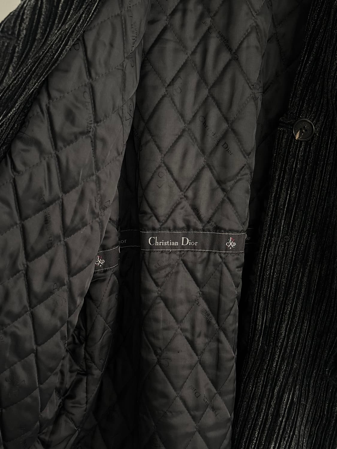  Christian Dior 90s 코듀로이 피코트 상품이미지8