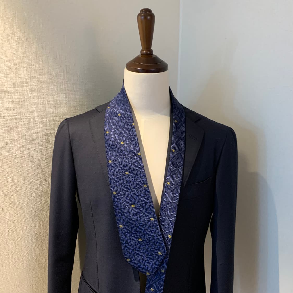 버버리(BURBERRY) 모노그램 명품넥타이 기하학적패턴 S등급 상품이미지1