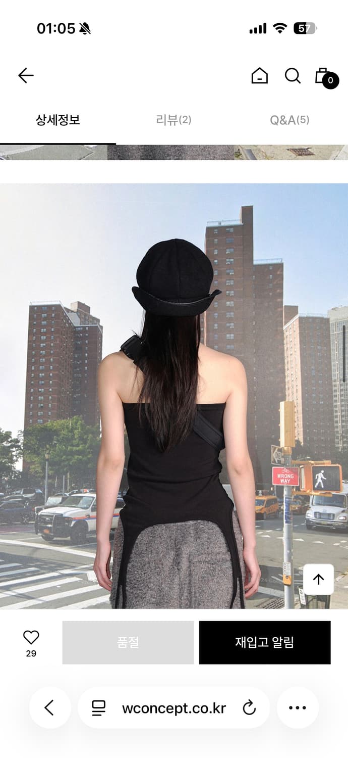 세릭 wool newsboy cap 상품이미지4