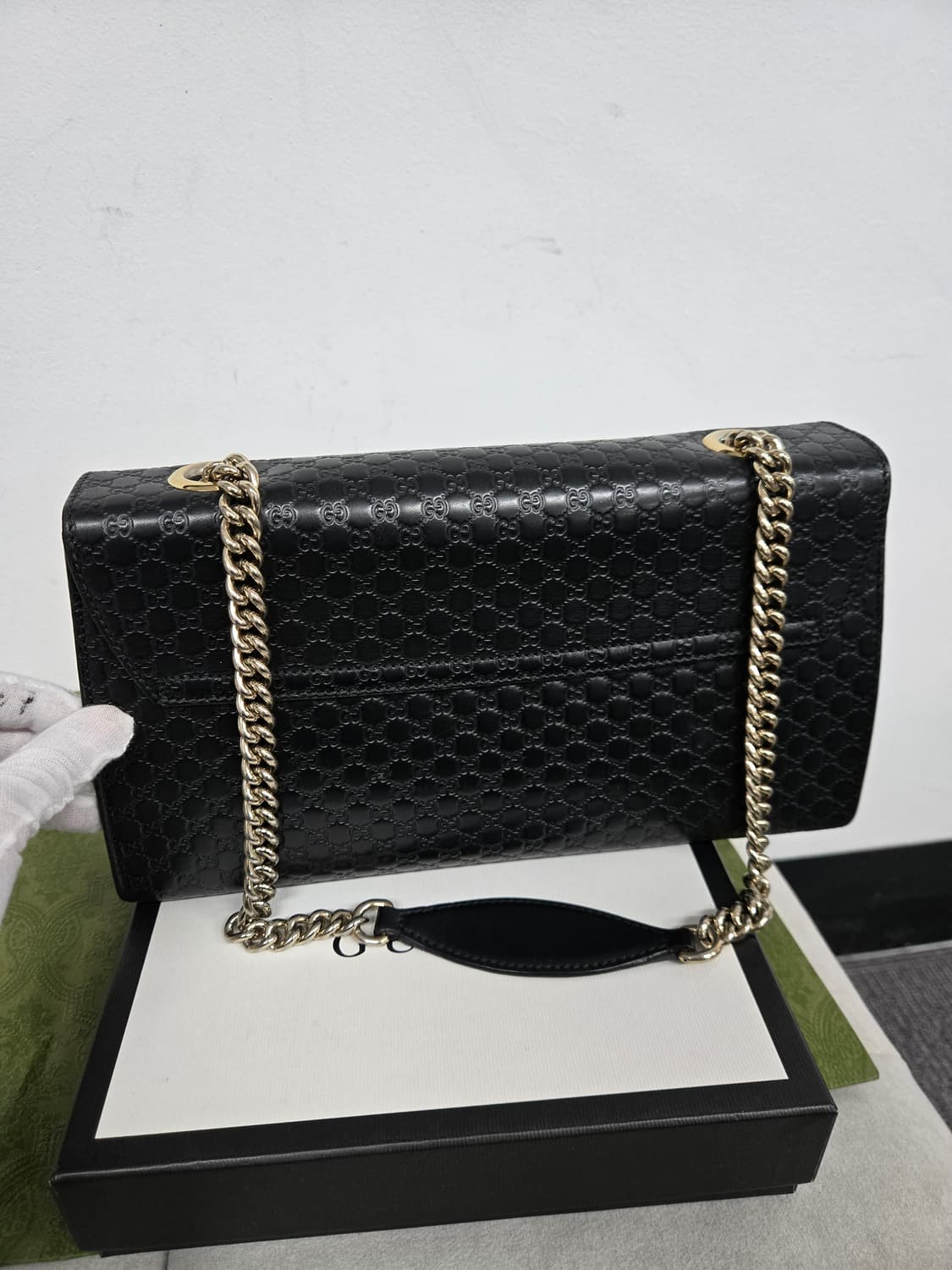 [보증서 정품] 구찌 시그니처 숄더백 상품이미지2