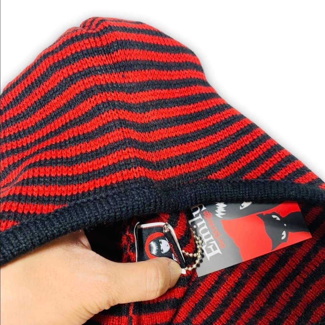 펑크 에밀리 2007s 데드스탁 레드 방울 비니 상품이미지3