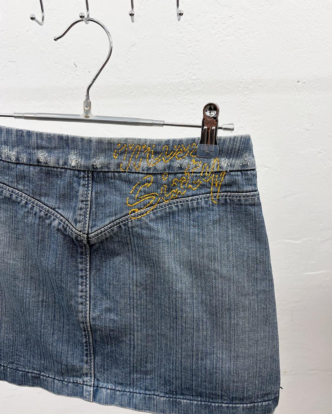 미스식스티 데님 미니 스커트 상품이미지5