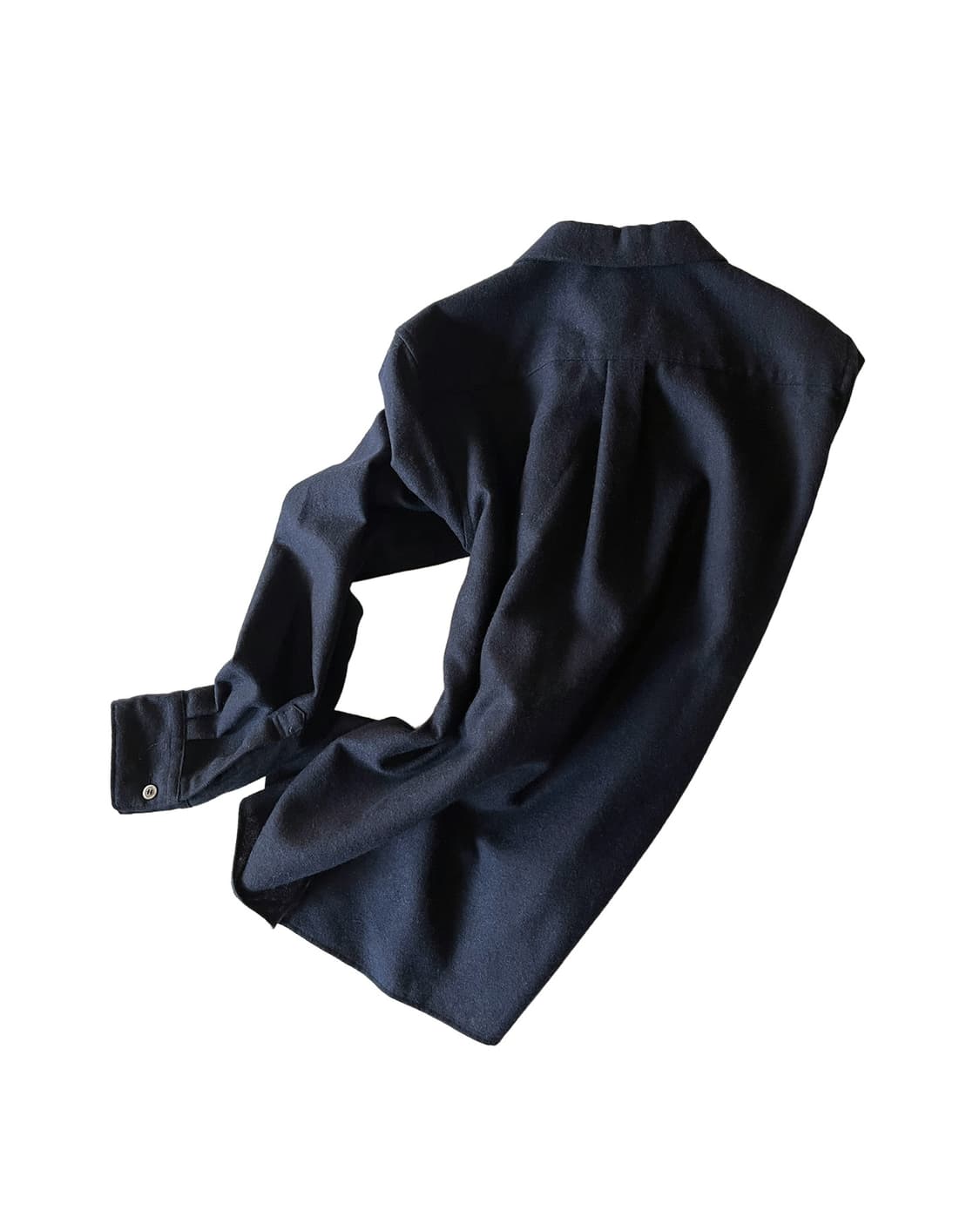 COMME DES CARCONS navy wool shirt 상품이미지5