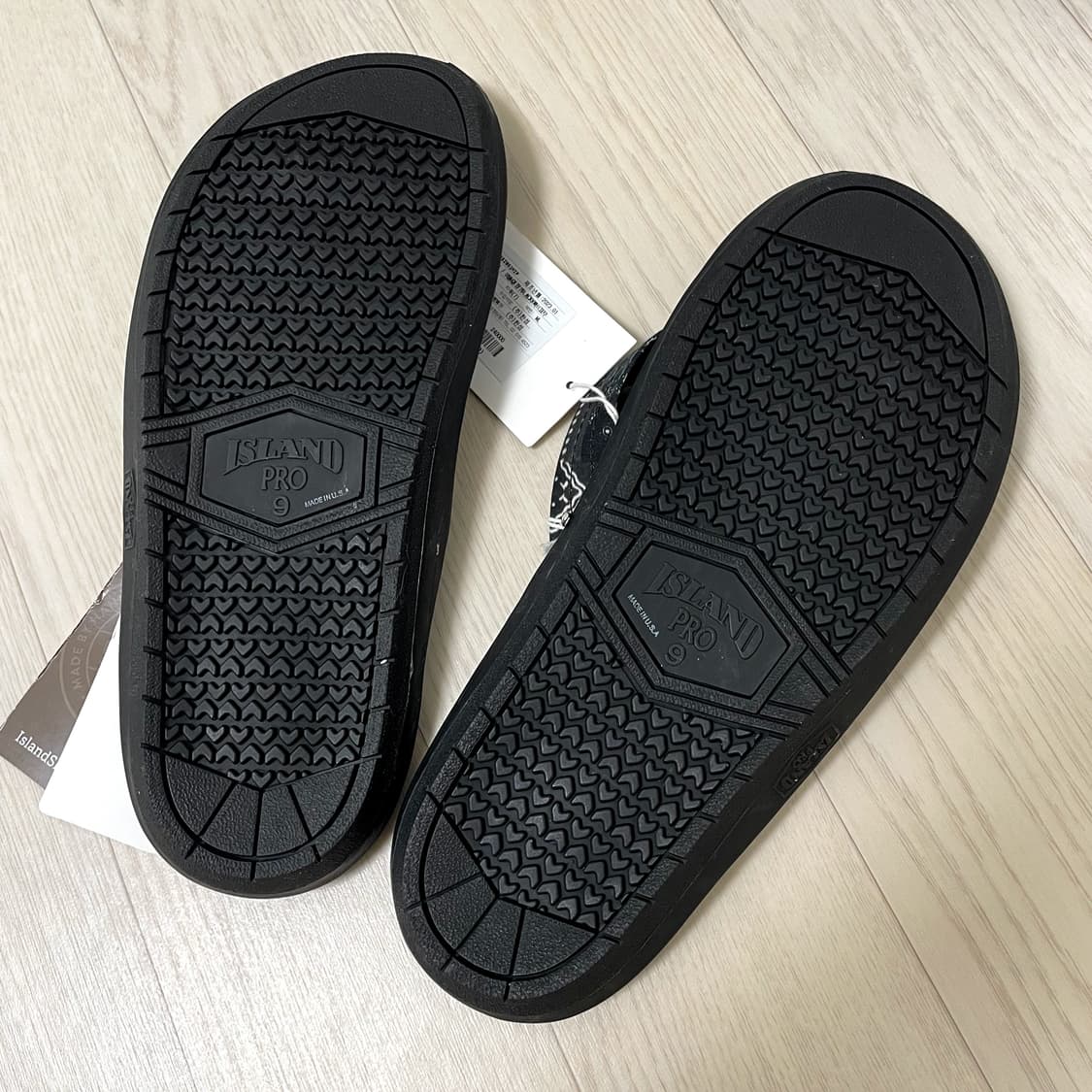 아일랜드/ 블랙 레더 페이즐리 슬리퍼/ 9 상품이미지5