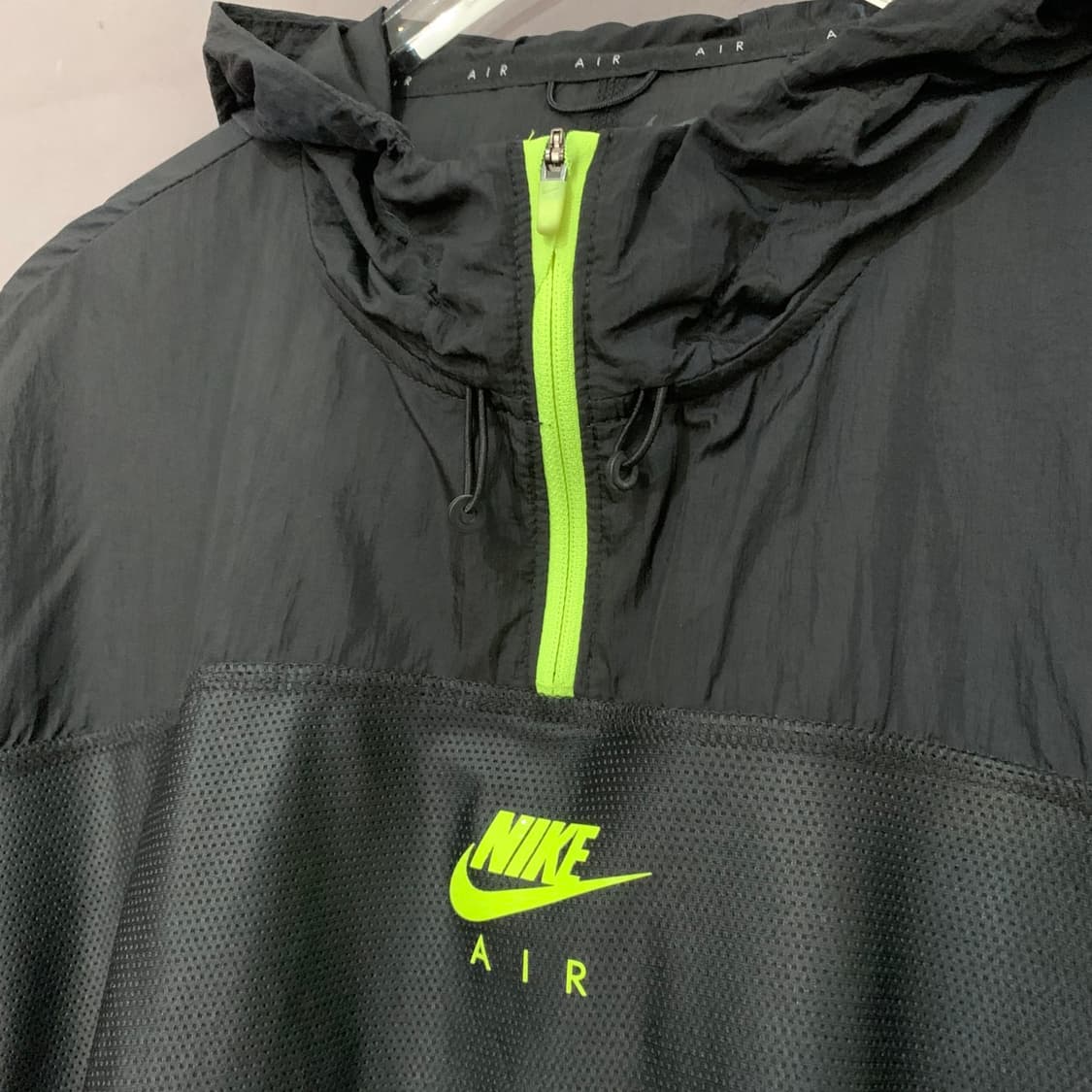 M 나이키 우먼스 에어 하프집 후디 아노락 바람막이 자켓 상품이미지5