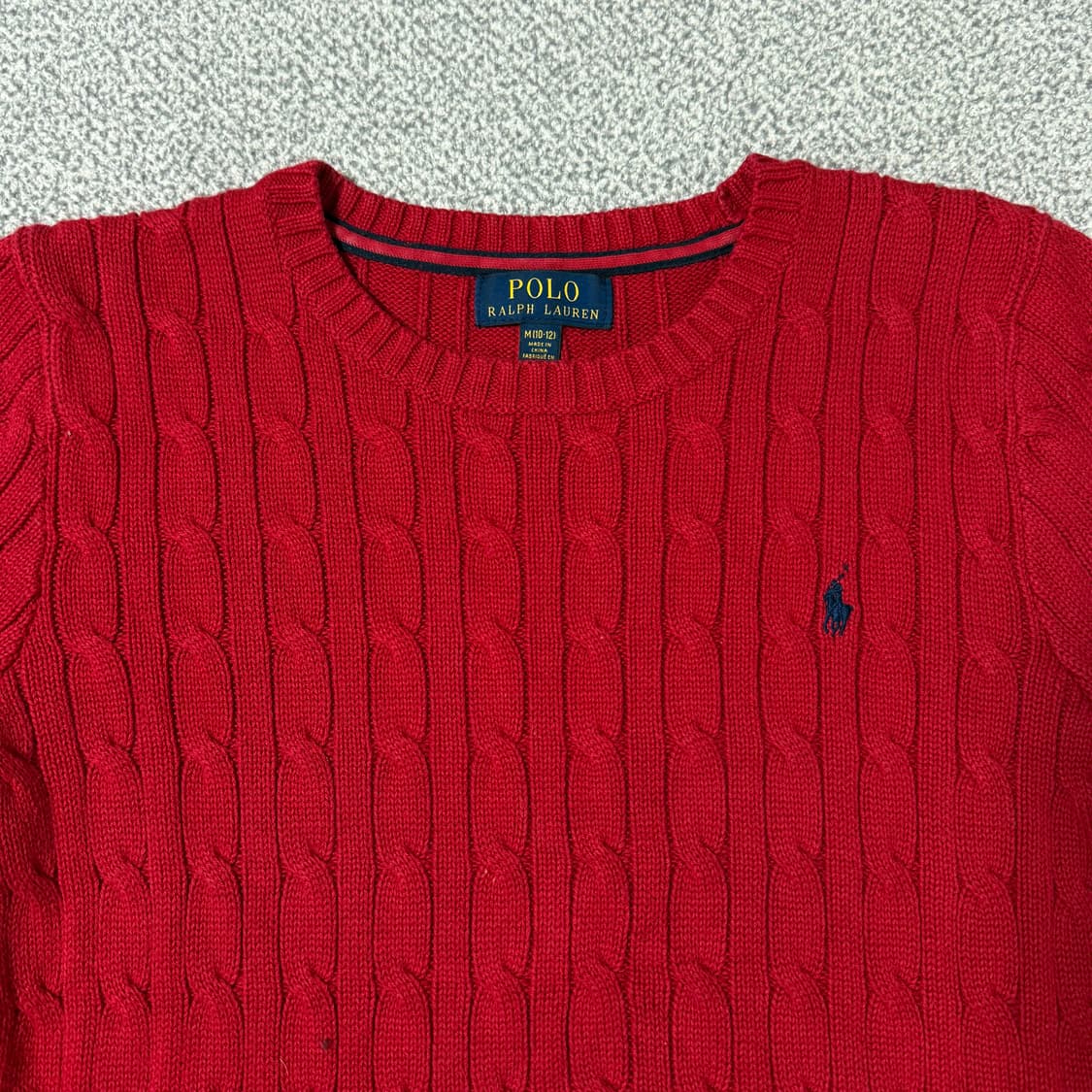 폴로 랄프로렌 꽈배기 니트 여성용 상품이미지3