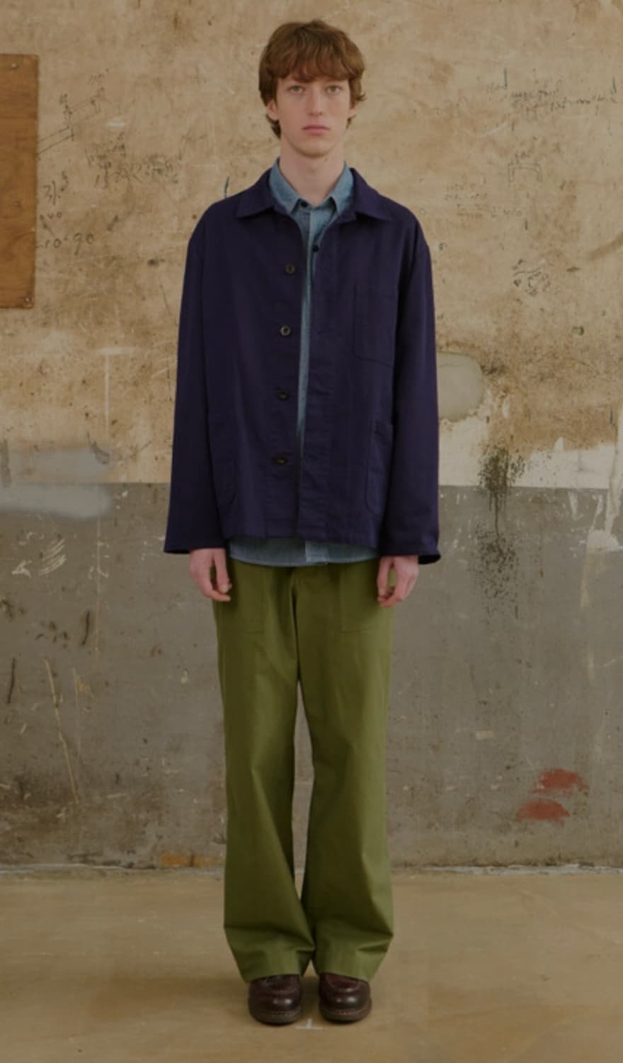 디그레 프렌치워크자켓 퍼플네이비 상품이미지1