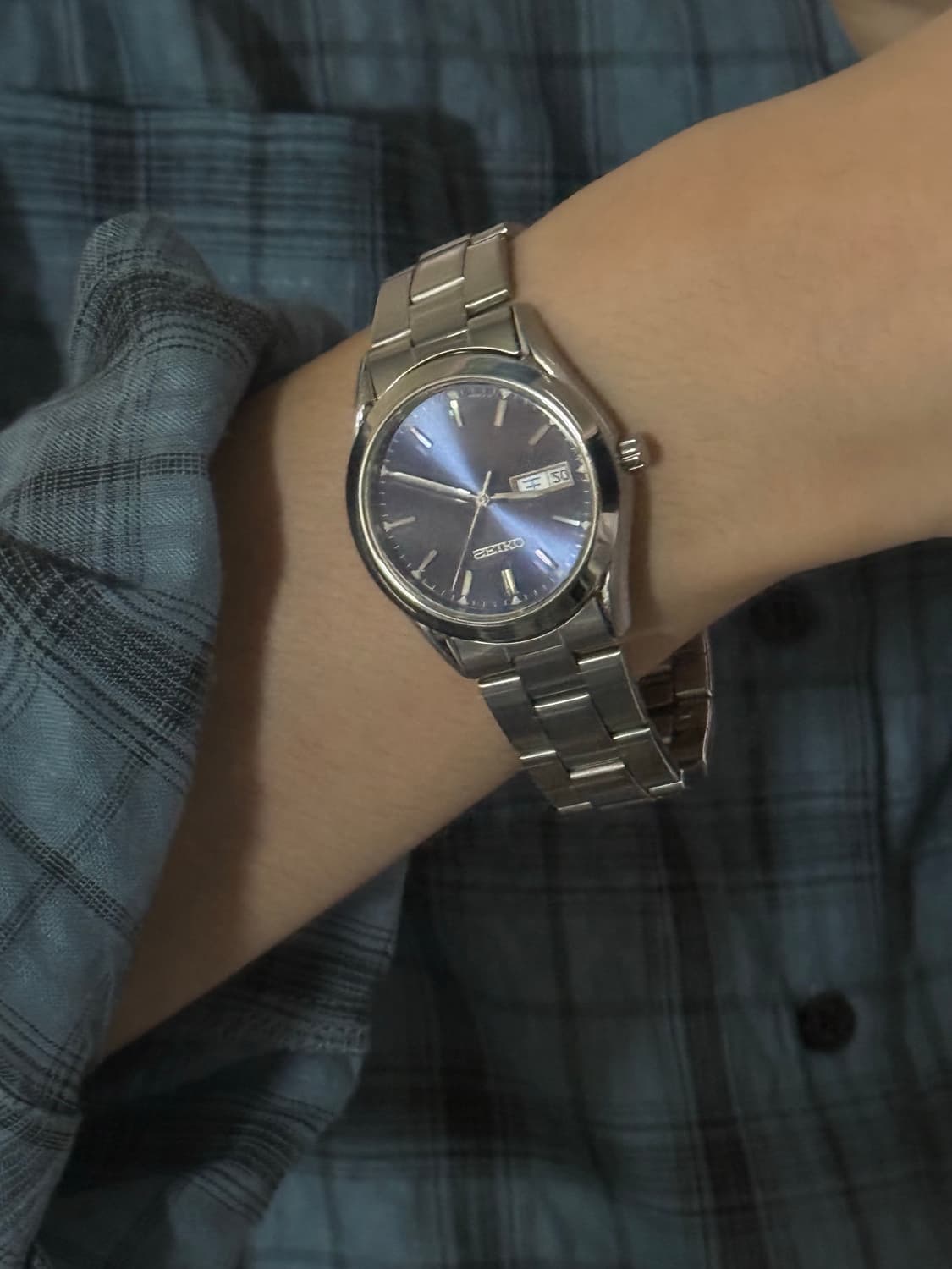 Seiko 쿼츠 청판 시계 상품이미지7