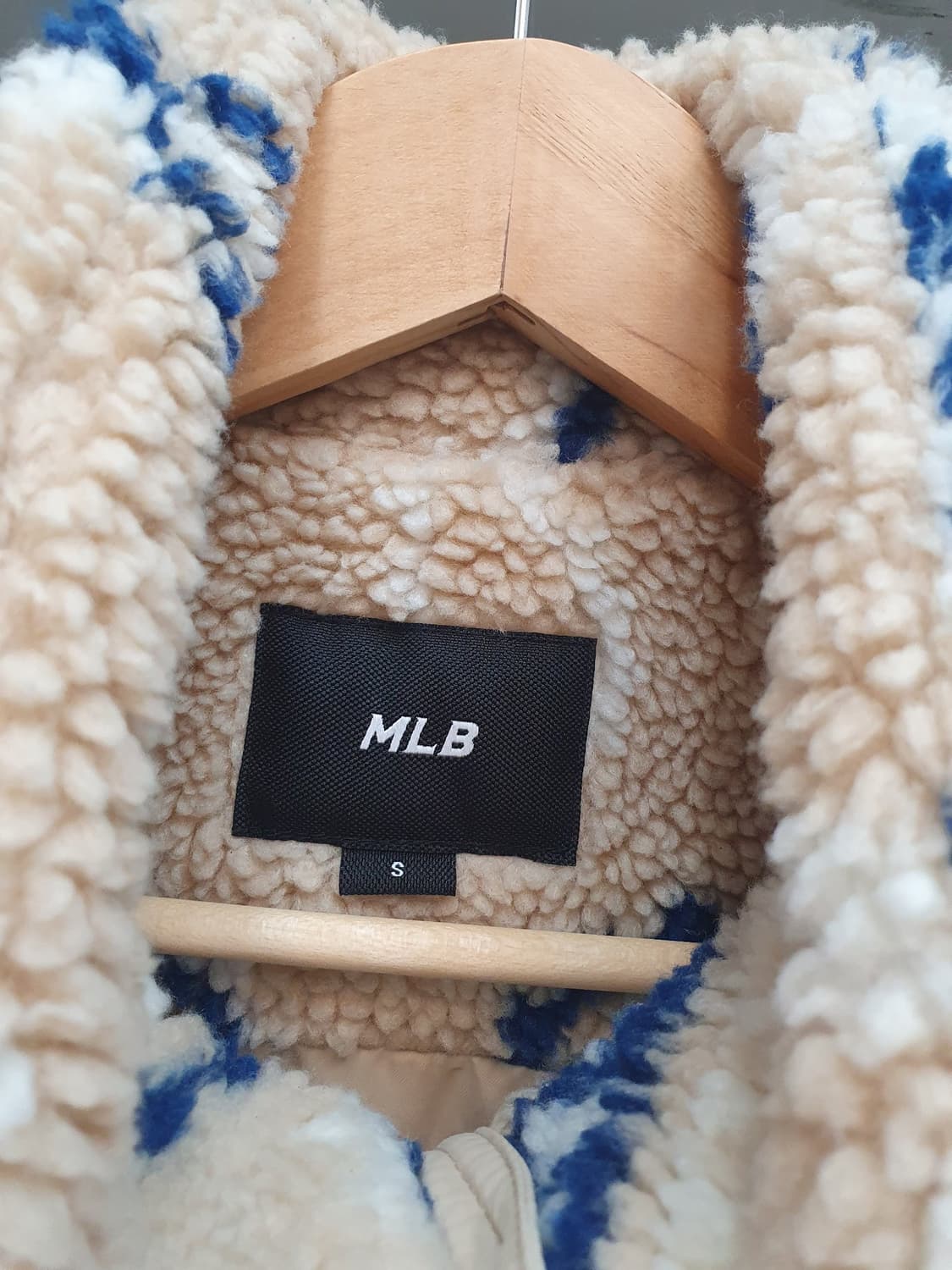 MLB 페이즐리 플리스 후리스 자켓 90 상품이미지4