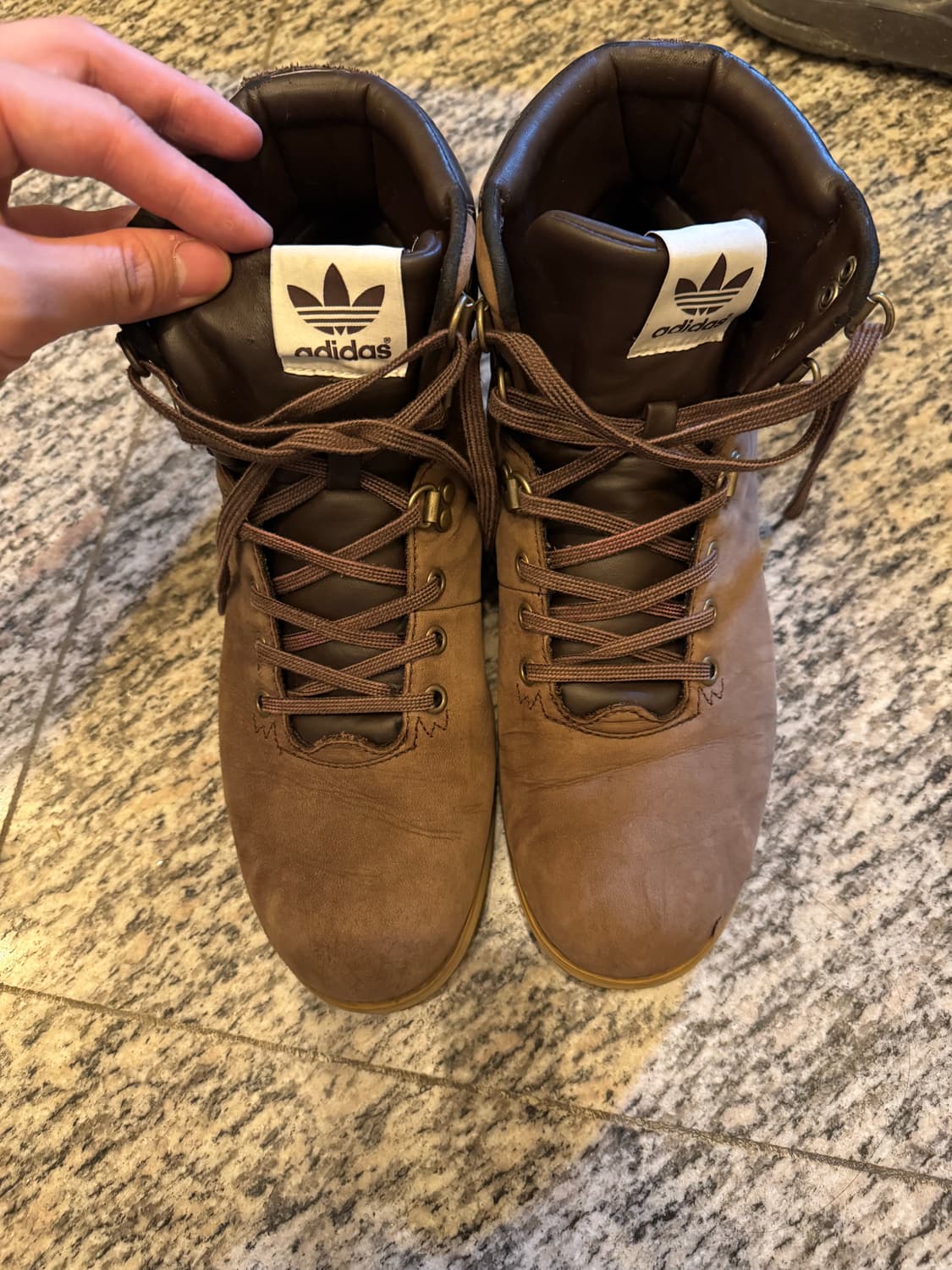 아디다스 x 랜섬서밋 워커 부츠 브라운 280 상품이미지1