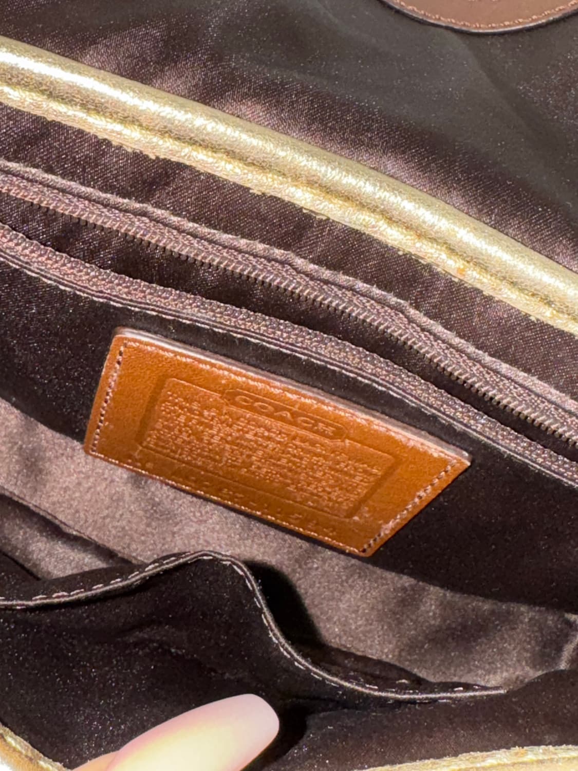 코치 골드 00‘s 미니 숄더백  상품이미지7