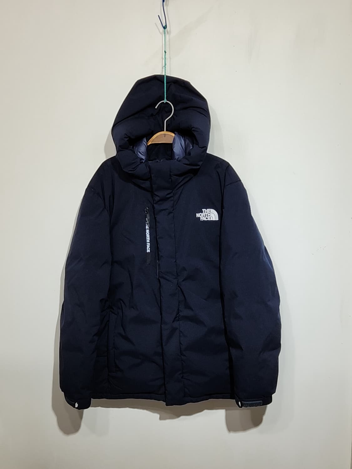 (XL) 노스페이스 구스다운 패딩점퍼 네이비 거위털 후드자켓  상품이미지1