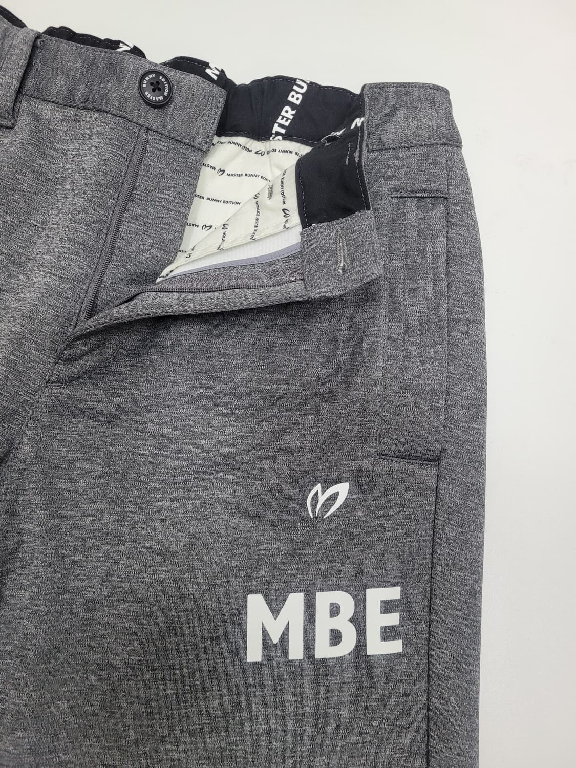 마스터바니에디션 기모 밴딩 팬츠 / 여 0 (63-88) 멜란지 그레이
 상품이미지6