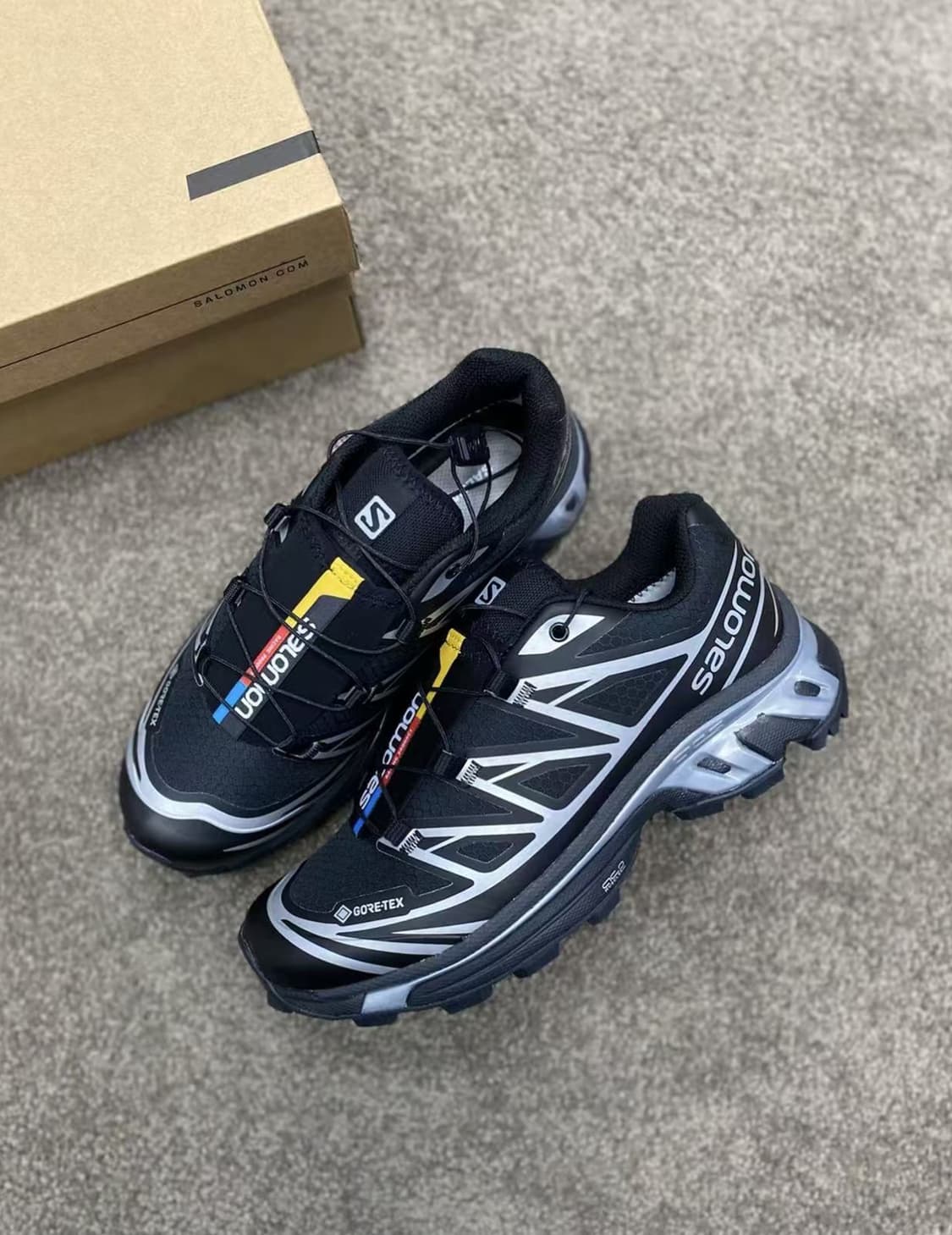살로몬 XT-6 고어텍스 블랙 실버 265mm 상품이미지1