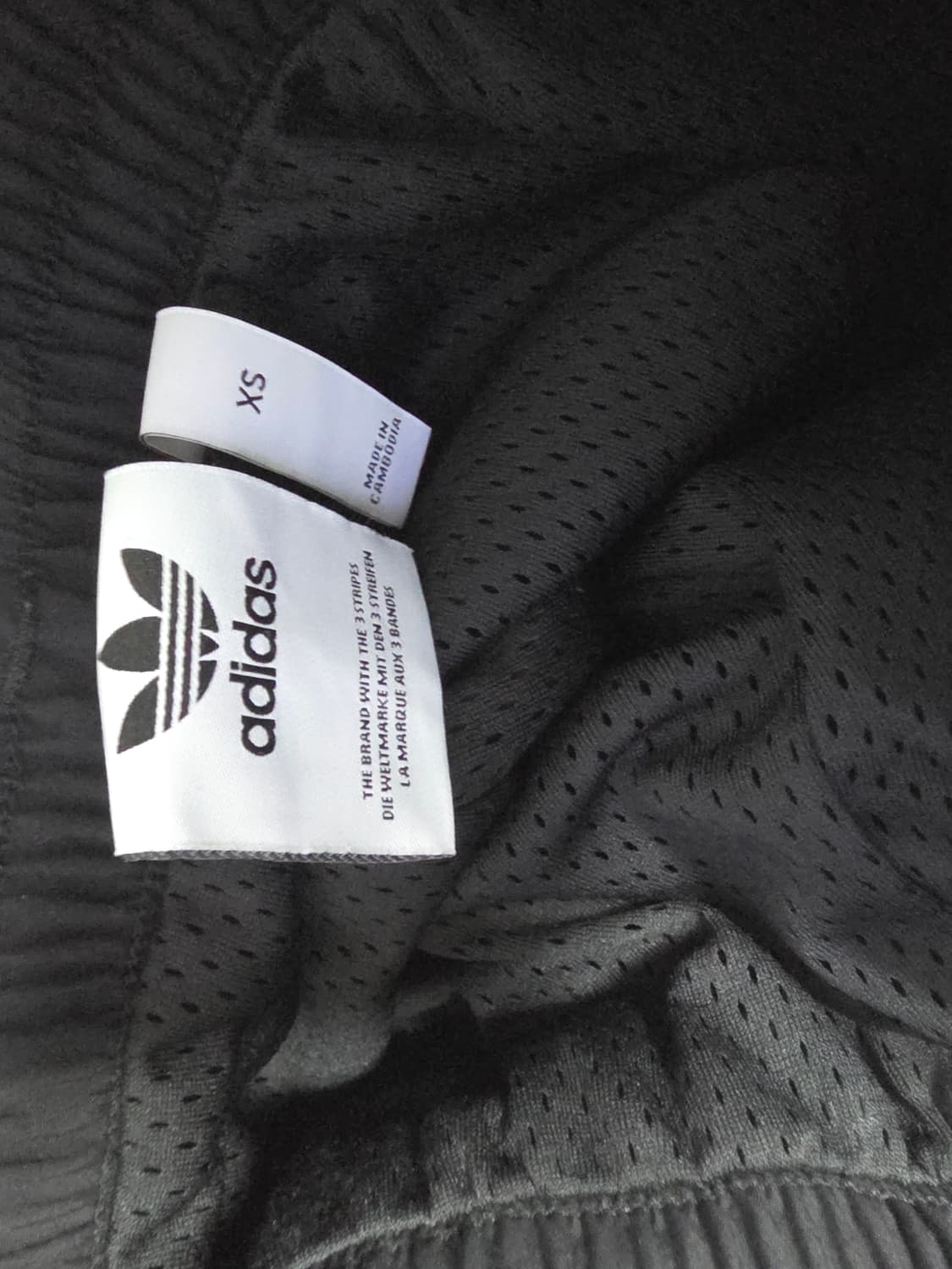 아디다스 트랙팬츠 XS 블랙 사이드로고 조거팬츠 상품이미지2