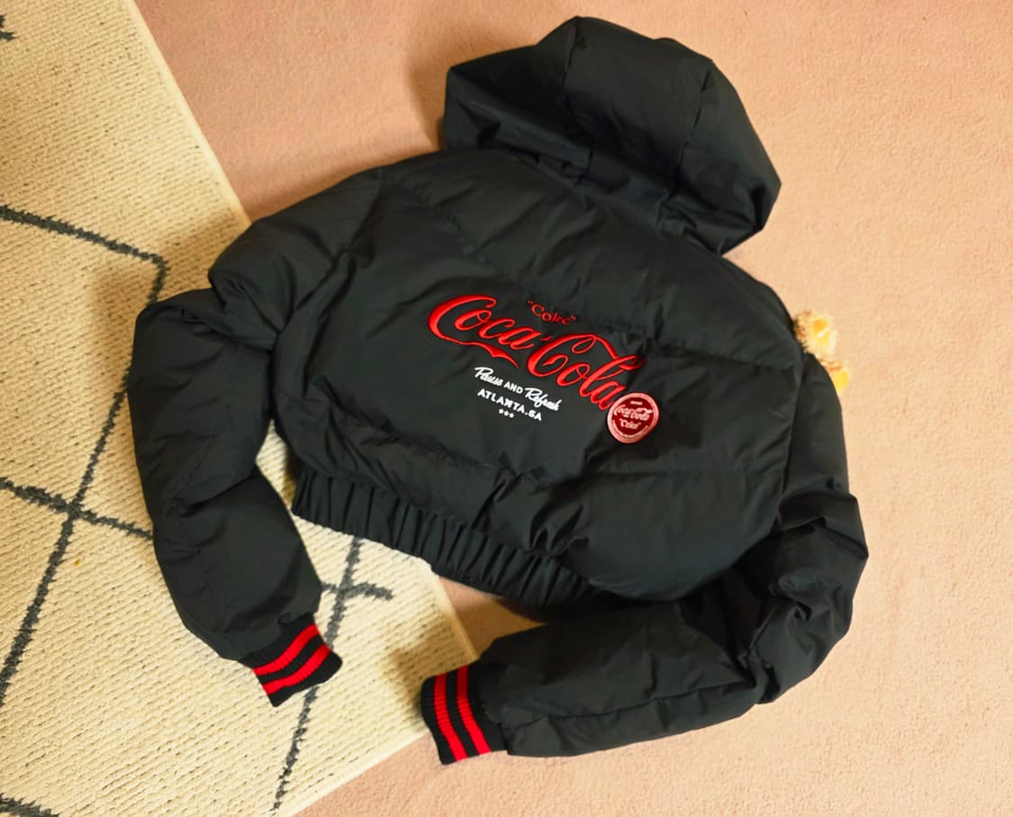 13demarzo 코카콜라 패딩 상품이미지2