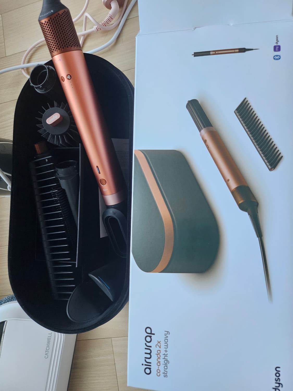 다이슨 에어랩 코안다 2x 멀티 스타일러 앤 드라이어 (앰버 실크/샴페인 상품이미지4