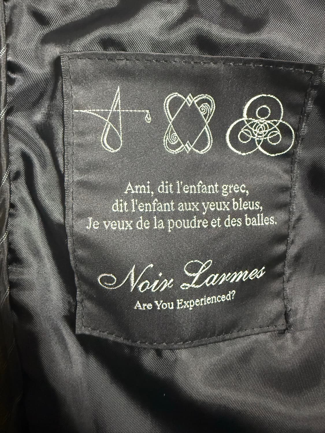 느와르 라르메스 싱글 레더자켓 48 상품이미지5