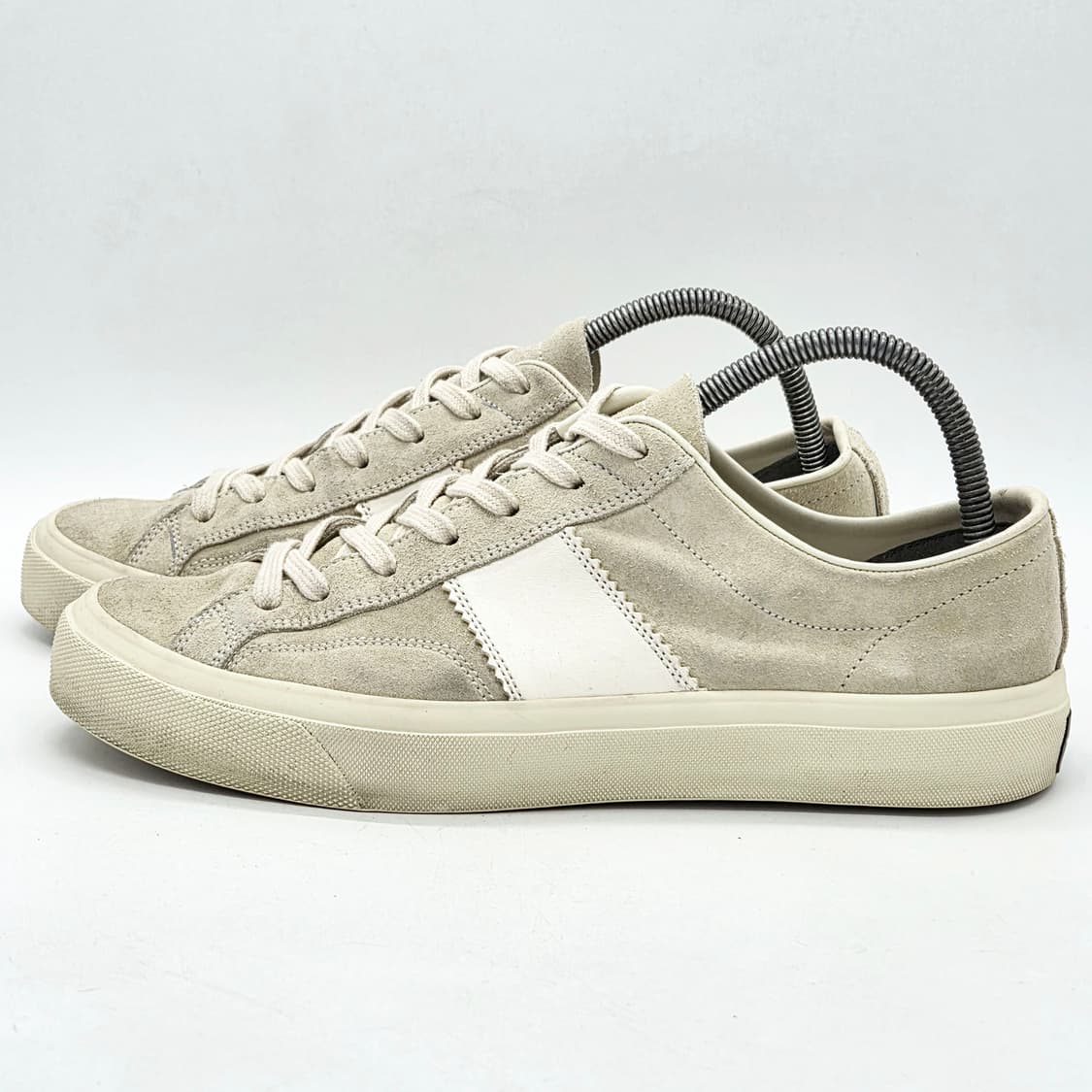  톰포드 스웨이드 캠브리지 스니커즈 마블 크림 (9)  상품이미지1