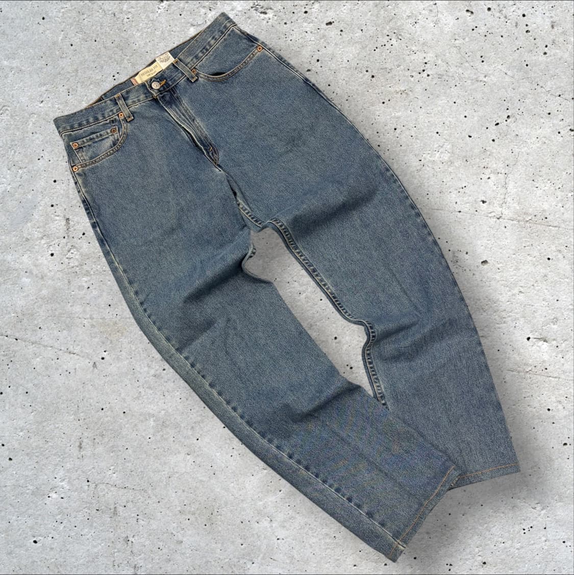 [34x32] 리바이스 505 레귤러 데님 팬츠 청바지 C895 상품이미지2