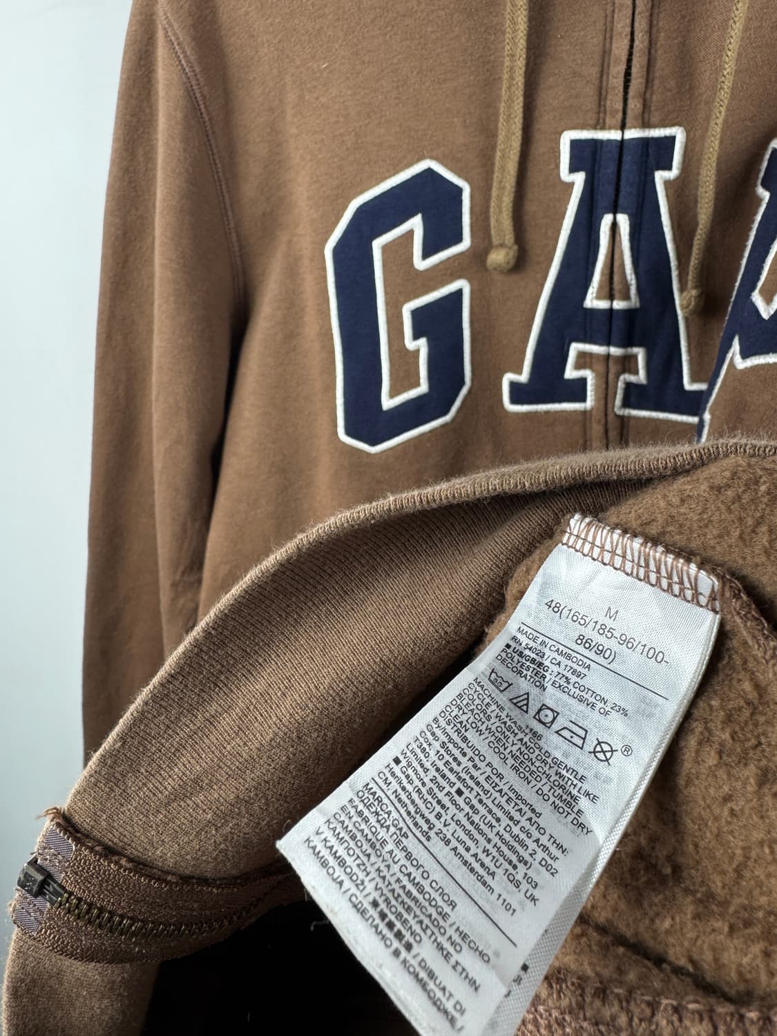 갭 브라운 후드집업1693 상품이미지5