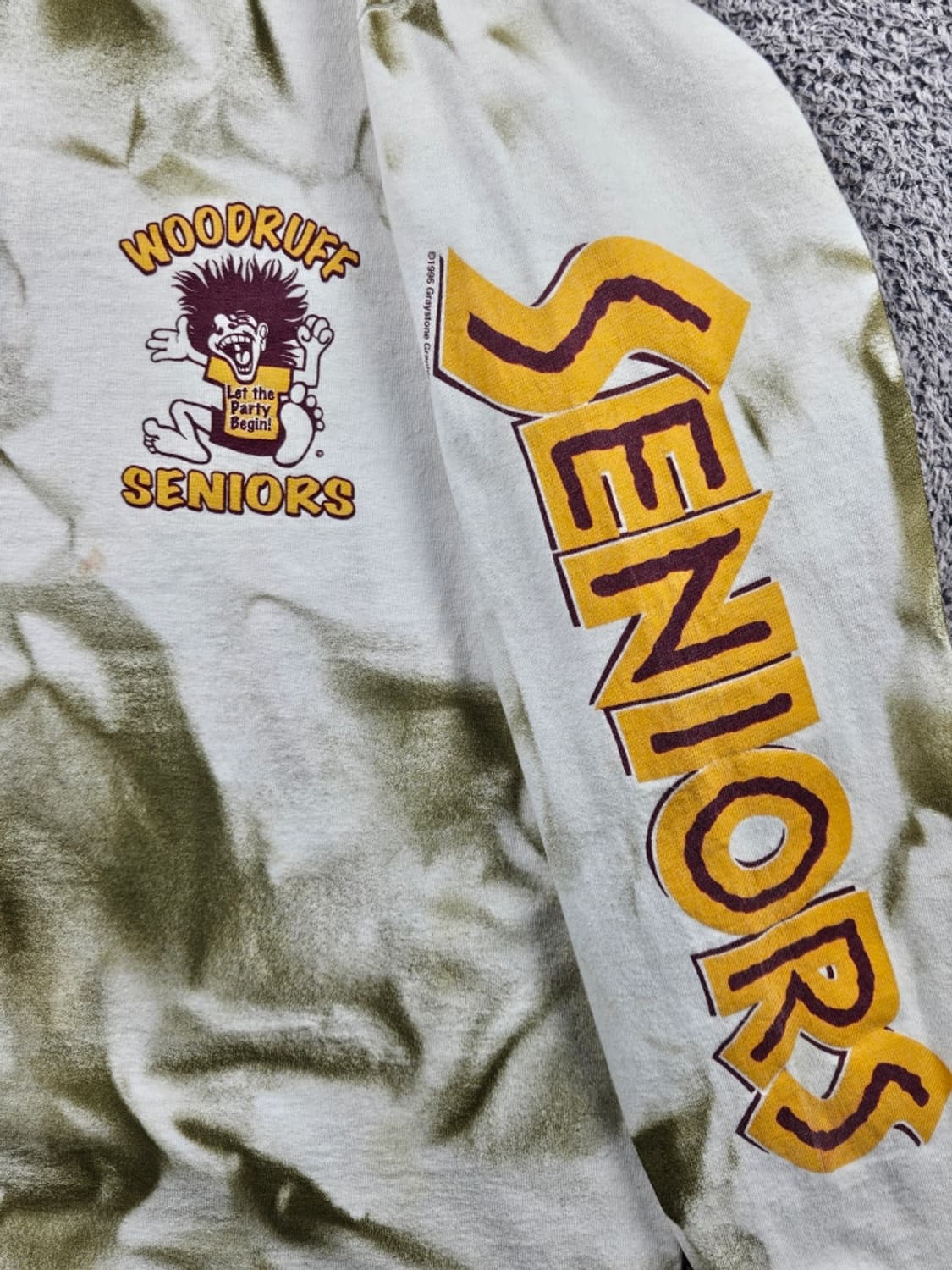 USA 스프레이커스텀 2001우드러프하이스쿨  롱슬리브 (M)/11364 상품이미지4