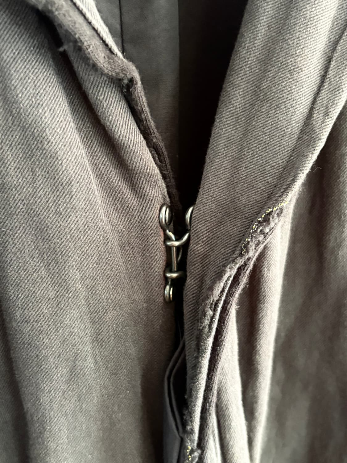 wjk 다크블랙 체스트 코트 상품이미지8