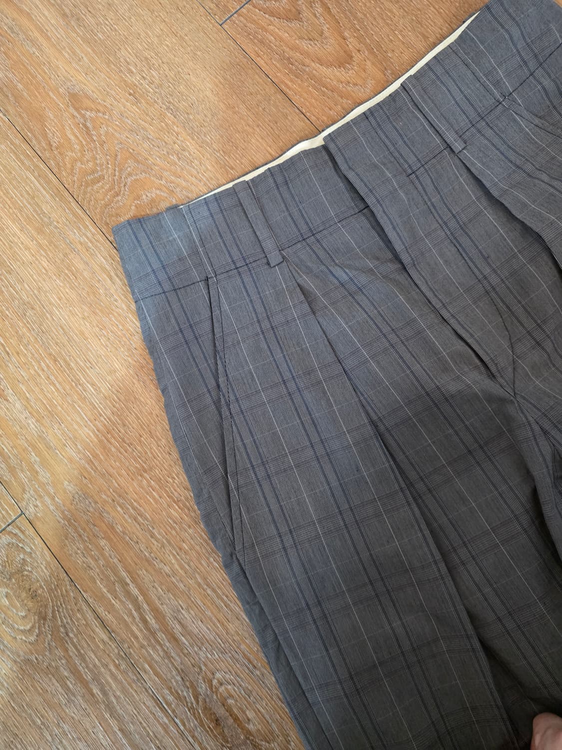 이자벨마랑 에뚜왈 체크 롤업 슬랙스 36사이즈 판매해요  상품이미지3