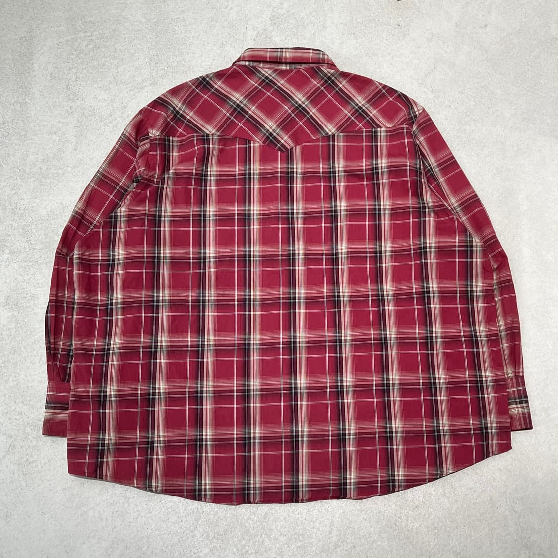 랭글러 웨스턴 체크셔츠 s10761 상품이미지2