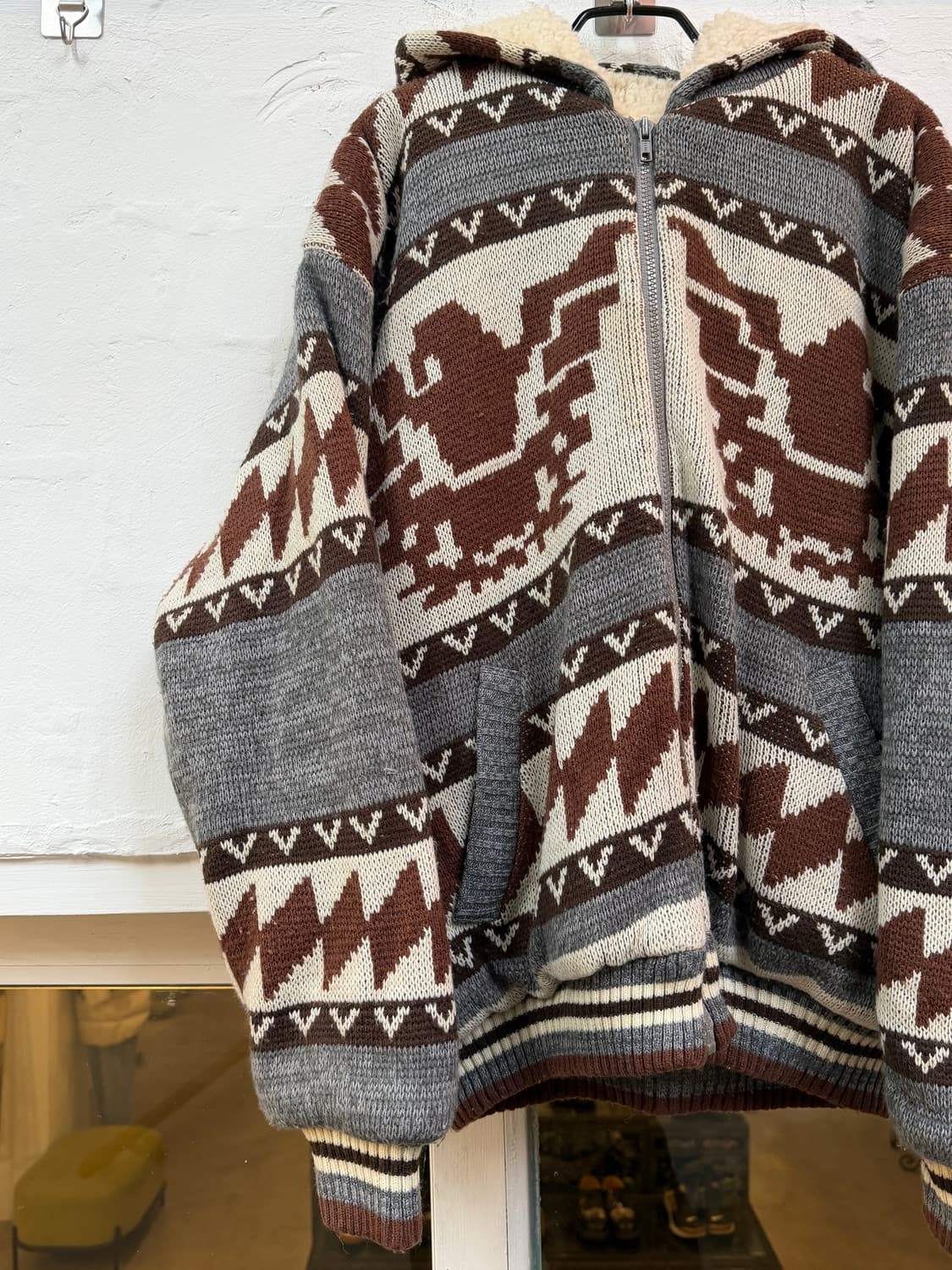 Kearney house 코위찬 후리스 후드 집업 L 상품이미지2