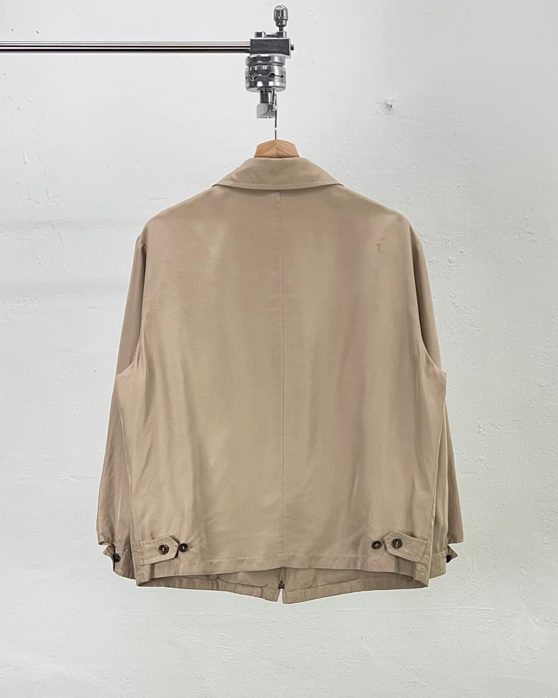 구찌 베이지 해링턴 플레인 블루종 자켓 상품이미지6