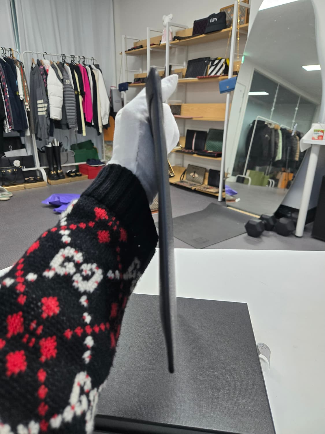 [A급컨디션] 톰브라운 클러치백 상품이미지4