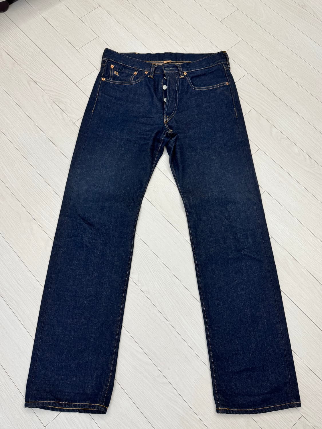 RRL 더블알엘 스트레이트핏 셀비지 진 상품이미지1