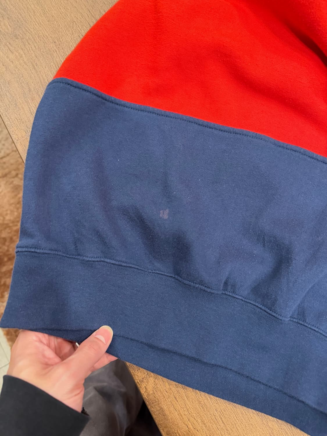 00s Chase 체이스 DUPONT 스웻 후드 상품이미지8