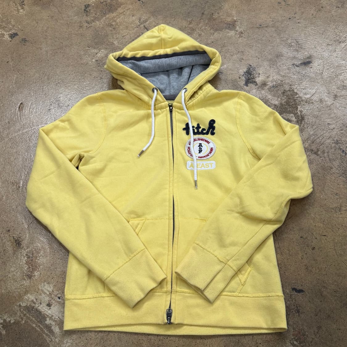 아베크롬비 옐로우 후드집업 상품이미지2